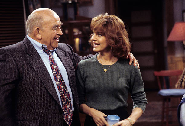 Ed Asner, Robin Riker