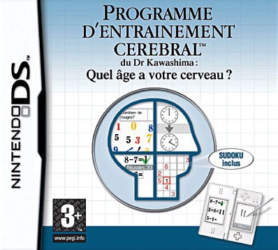 Entrainement cérébral du Dr Kawashima - Quel age a votre cerveau ?