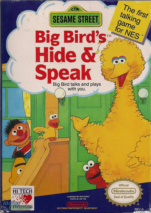 Big Bird's Hide and Speak