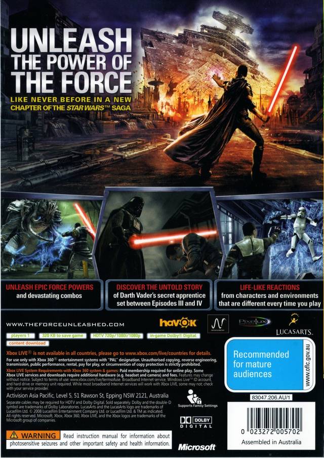 Star Wars: The Force Unleashed