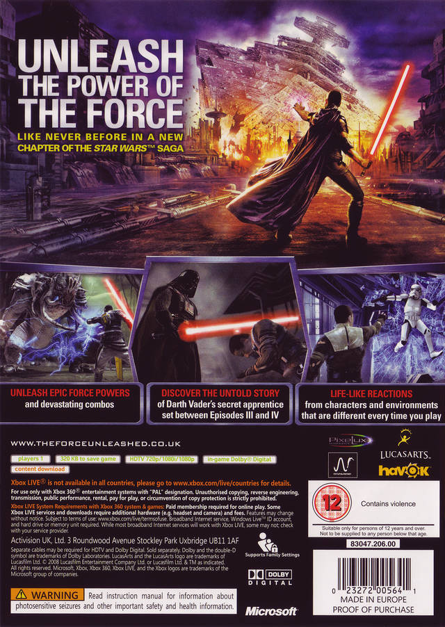 Star Wars: The Force Unleashed