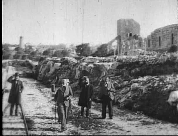Leaving Jerusalem by Railway (1897)