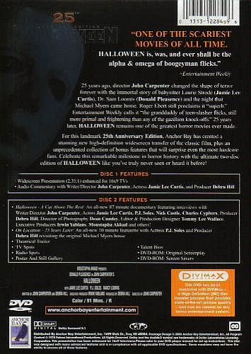 Halloween (Divimax 25th Anniversary Edition) (1978)
