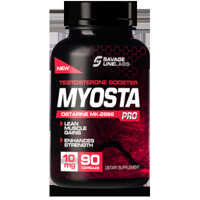 SavageLineLabs Myosta Strong Testosterone Enhancer