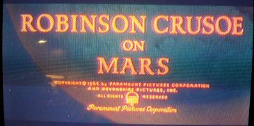 Robinson Crusoe on Mars