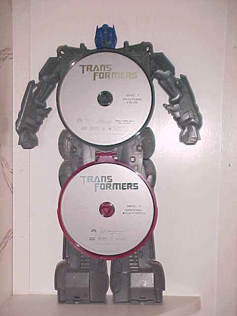 Transformers 2-Disc Special Edition Target Exclusive Movie 2007 DVD with 15 Inch Transforming Optimu