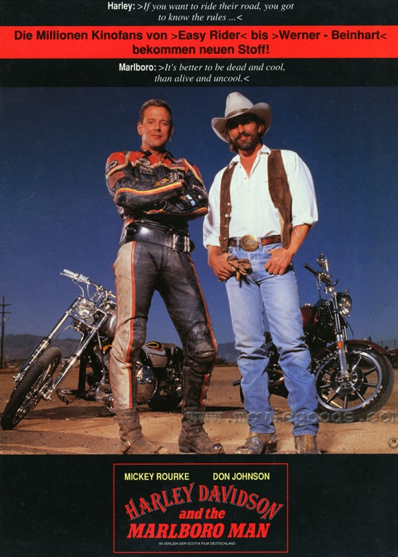 Picture Of Harley Davidson And The Marlboro Man (1991)