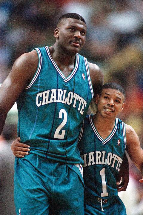 with Larry Johnson