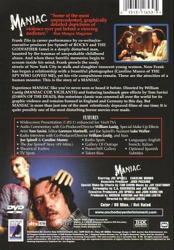 Maniac   [Region 1] [US Import] [NTSC]