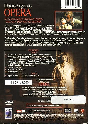 Opera : Limited Numbered Edition (30,000)