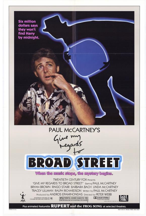 Give My Regards to Broad Street                                  (1984)