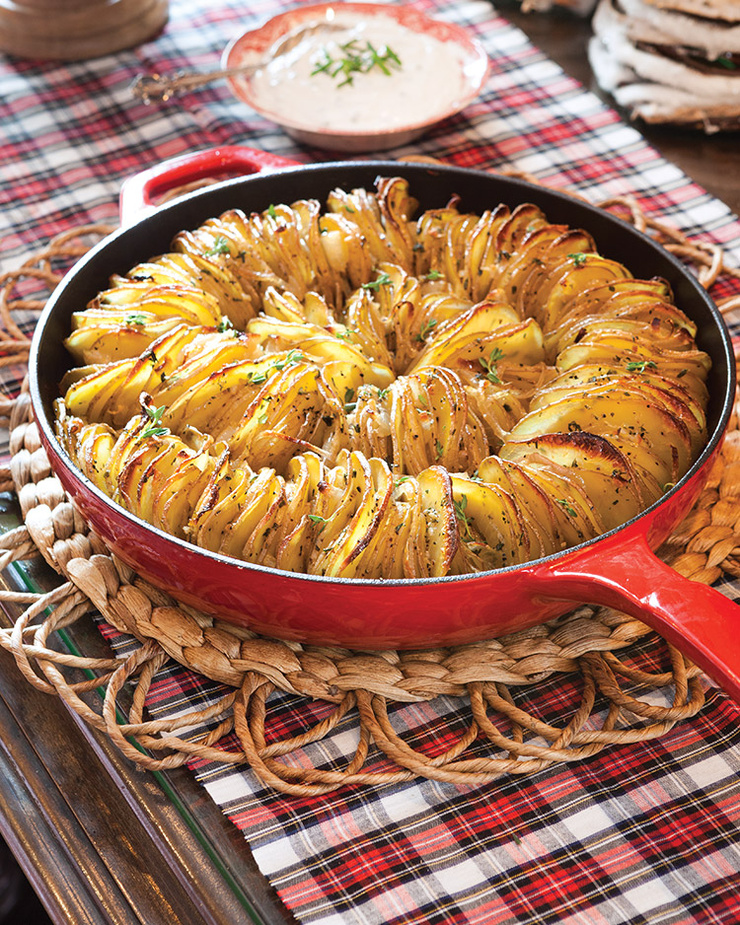 Hasselback Potatoes