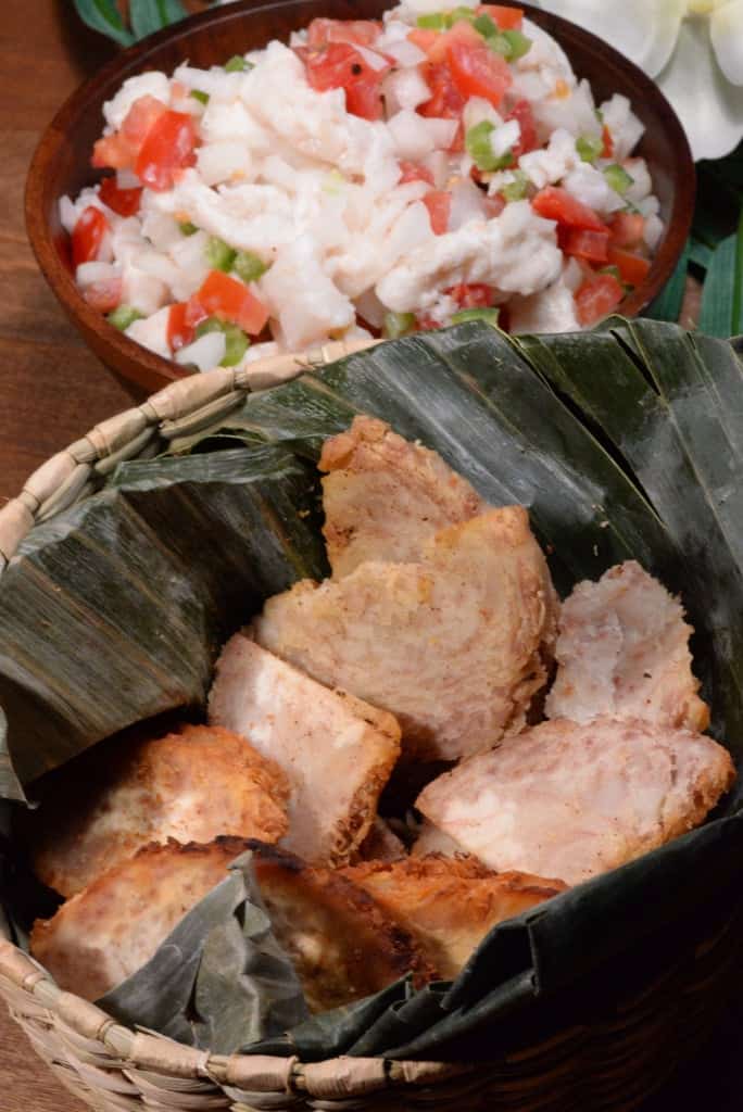 Fried Taro Root