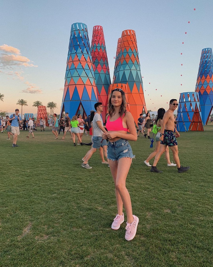 Annie leblanc hotsell coachella outfits