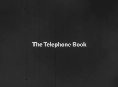 The Telephone Book The Telephone Book