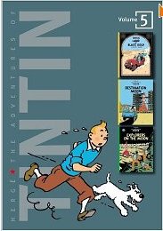 The Adventures of Tintin, Vol. 5: Land of Black Gold / Destination Moon / Explorers on the Moon (3 Volumes in 1)