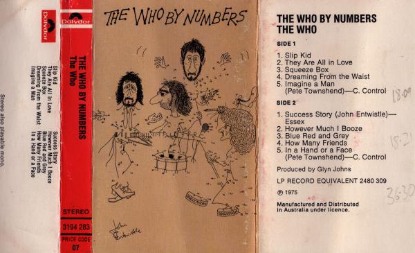 The Who by Numbers