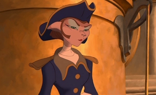 Captain Amelia - Treasure Planet