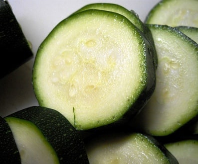 Zucchini con Salvia