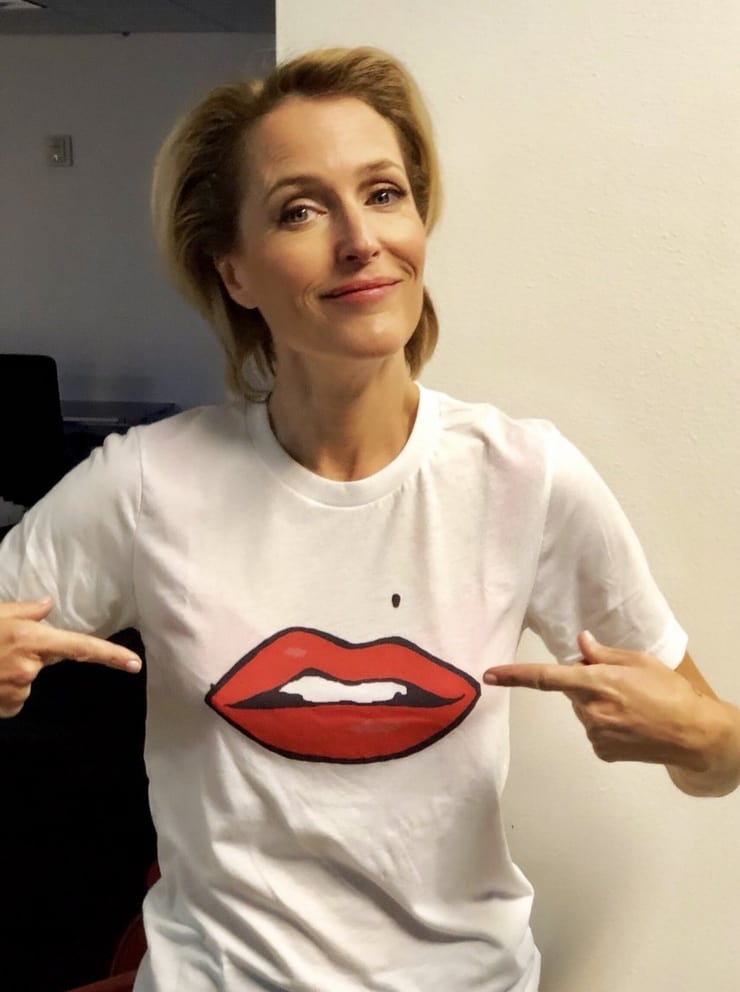 gillian anderson shirt