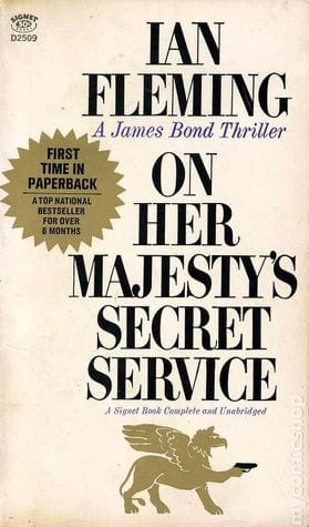 On Her Majesty's Secret Service (James Bond, Book 11)