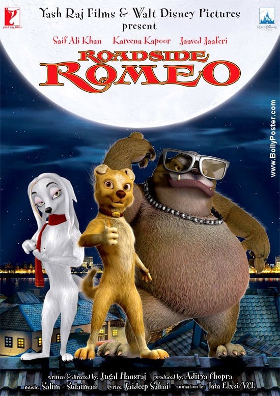Roadside Romeo (Dvd) (hindi animation, bollywood movie / Indian Cinema / Hindi Film)