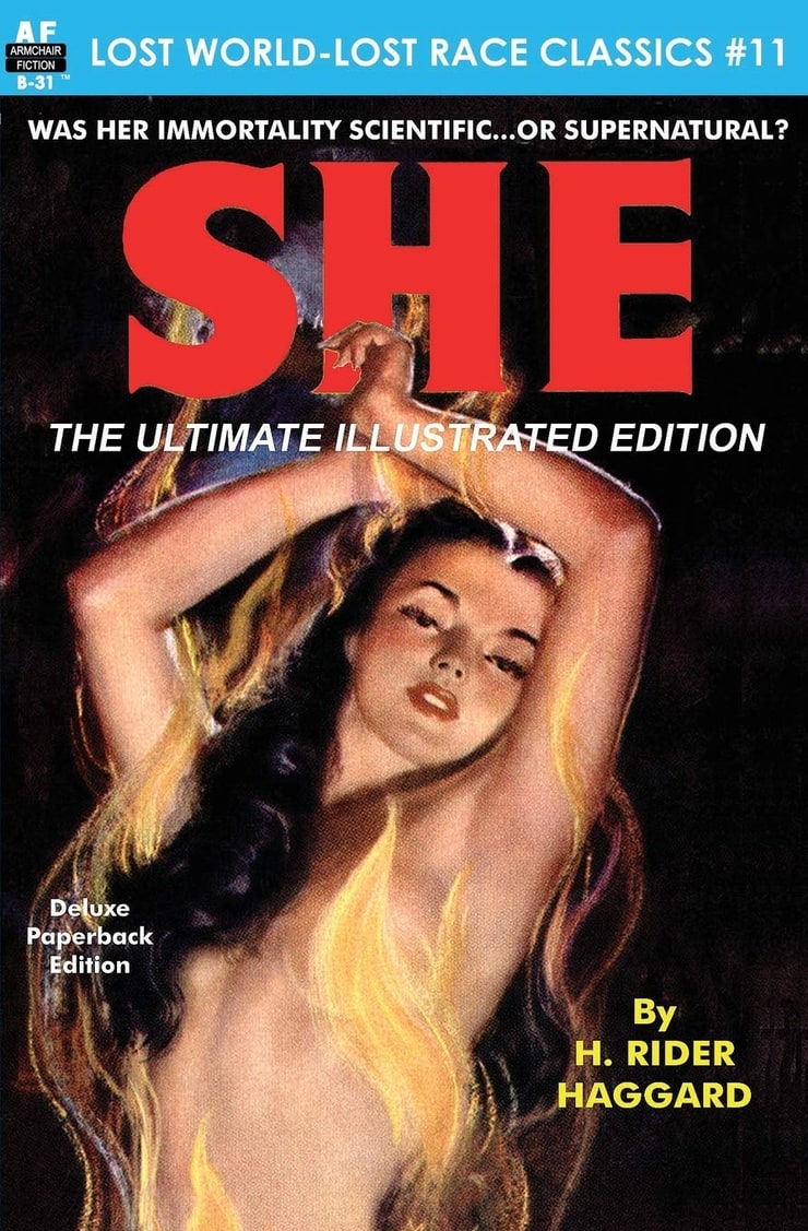 SHE, The Ultimate Illustrated Edition (Lost World-Lost Race Classics) (Volume 11)