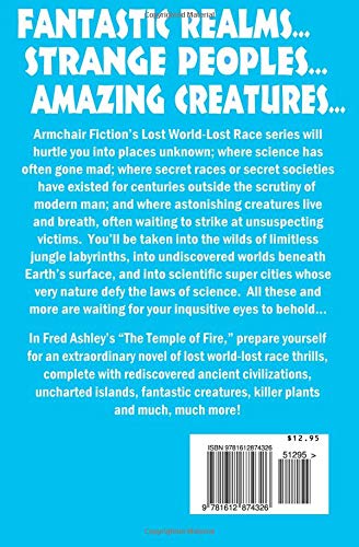 The Temple of Fire, Illustrated Edition (Lost World-Lost Race Classics) (Volume 16)