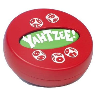 Yahtzee The Original Dice Scoring Game...in a Portable New Arena