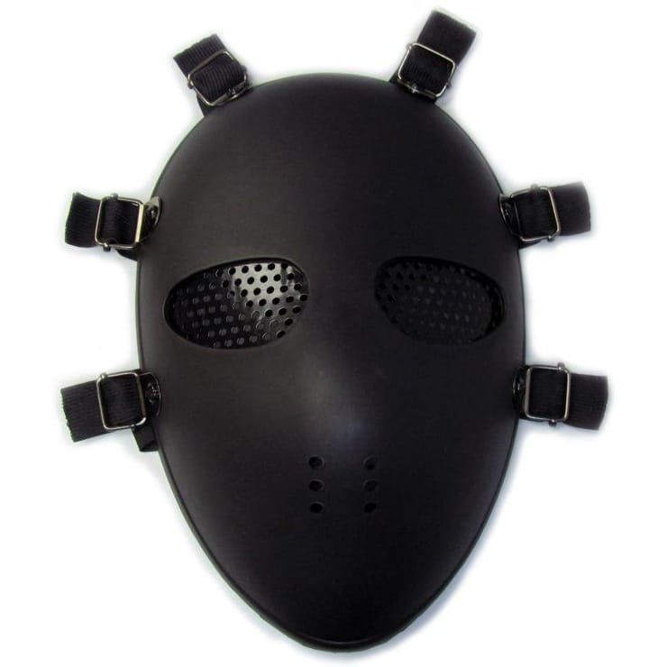 Alien Full Protection Safety Impact Resistance Face Mask Airsoft Paintbal BB Gun, Black