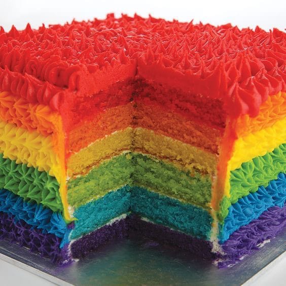 Rainbow Cake