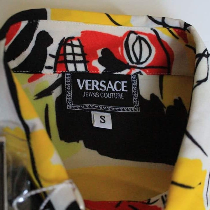 Versace Basquiat Print Shirt