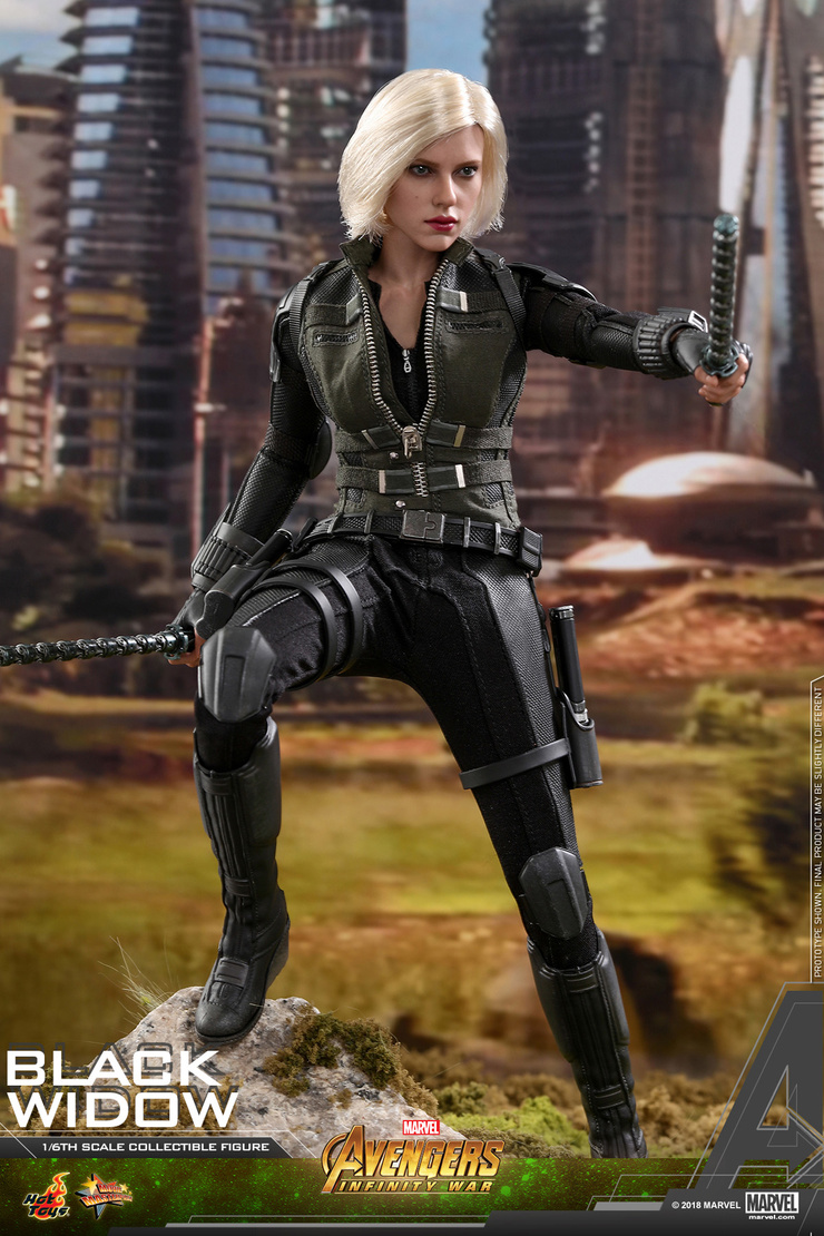 Movie Masterpiece Avengers Infinity War Black Widow 1/6 Scale Figure