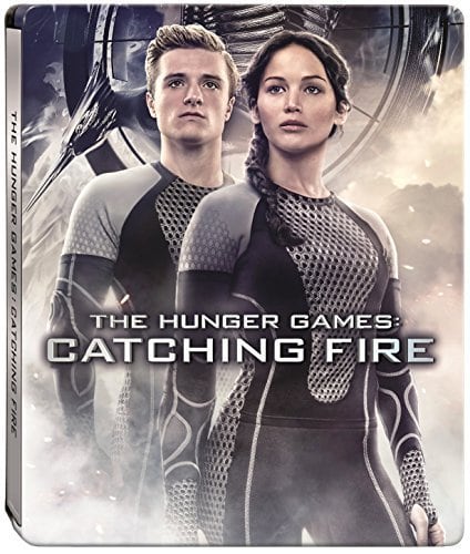 The Hunger Games Catching Fire Steelbook (Blu-ray + DVD + Digital Copy)