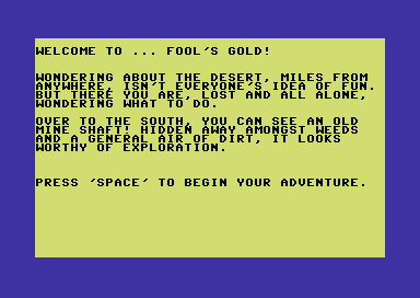 Fool's Gold