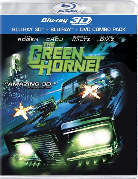 The Green Hornet (Three-Disc Combo: Blu-ray 3D / Blu-ray / DVD)