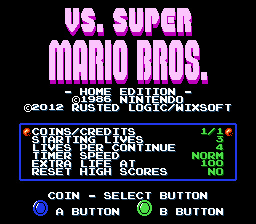 vs. Super Mario Bros.