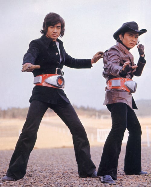 Takeshi Hongō (Hiroshi Fujioka)