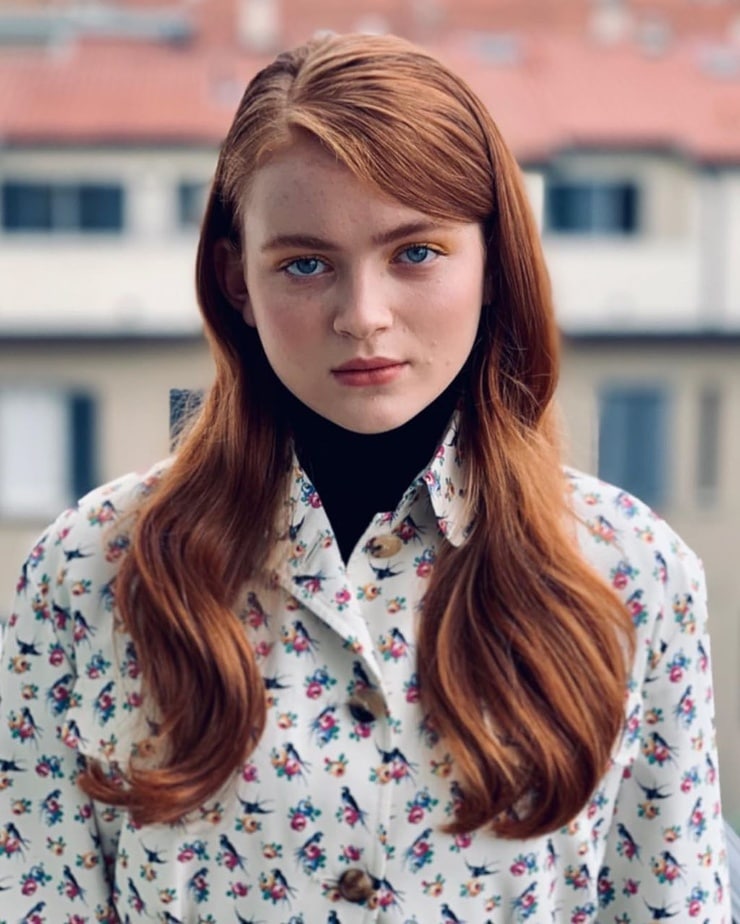 Sadie Sink glass castle