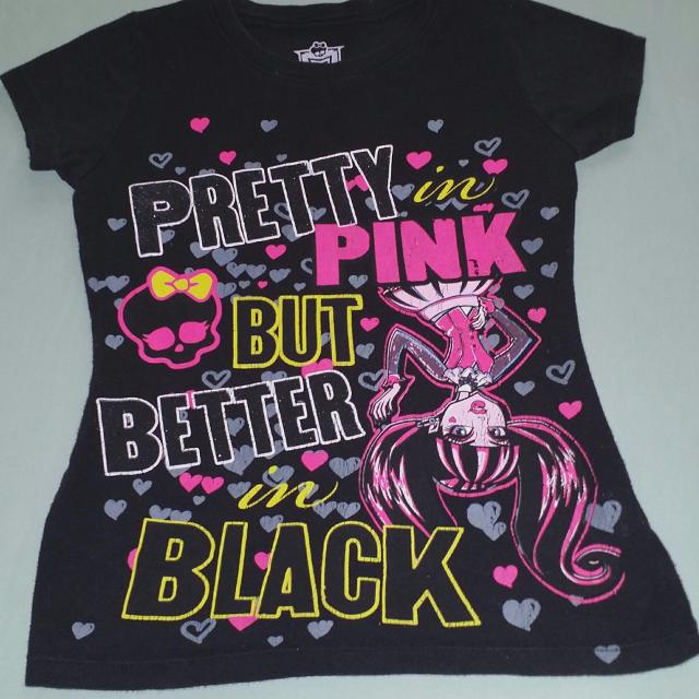 Monster High ♥♥PRETTY IN PINK BUT BETTER IN BLACK ♥♥ Size 5-6