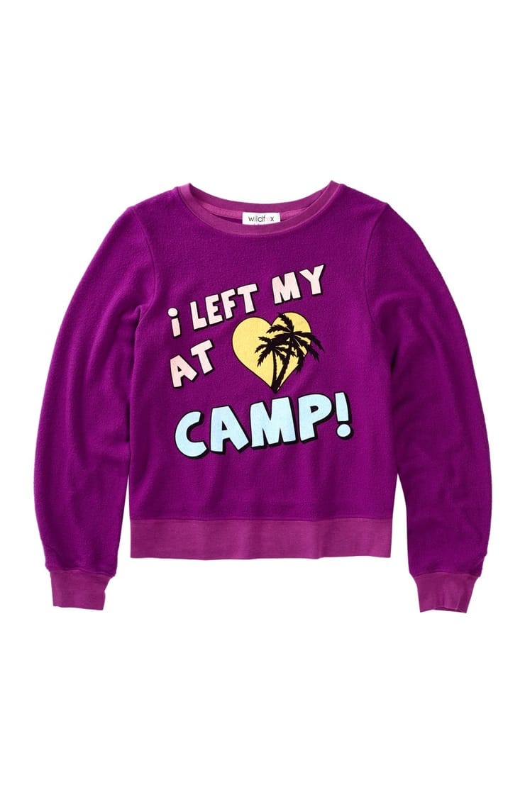 WILDFOX | Left My Heart At Camp Sweater (Big Girls) | Nordstrom Rack