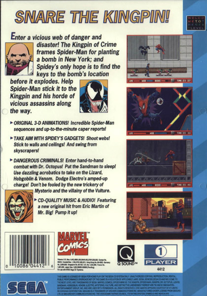 The Amazing Spider-Man vs. The Kingpin