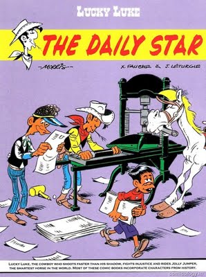 Lucky Luke Tome 23 : Le Daily Star