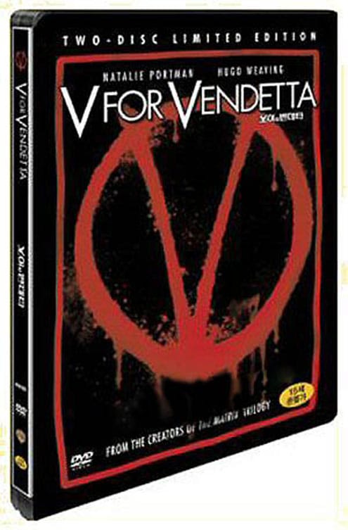 V for Vendetta (2-disc LE Steelbook) - Region 3