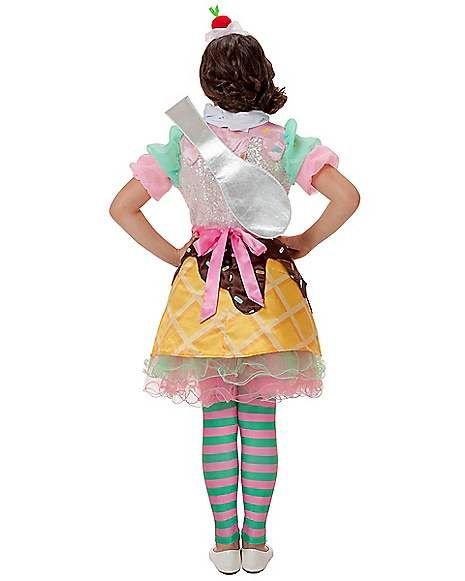 Kids Ice Cream Sundae Costume - The Signature Collection - Spirithalloween.com