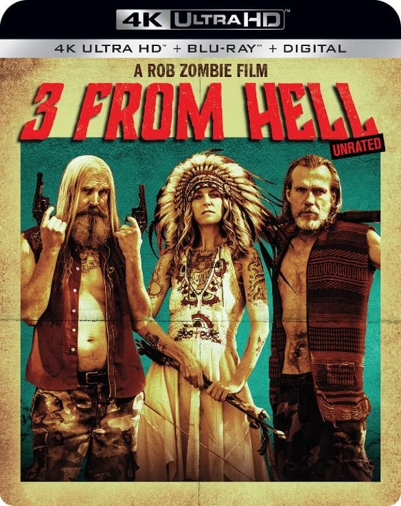 3 From Hell (4K Ultra HD + Blu-ray + Digital) (Unrated)