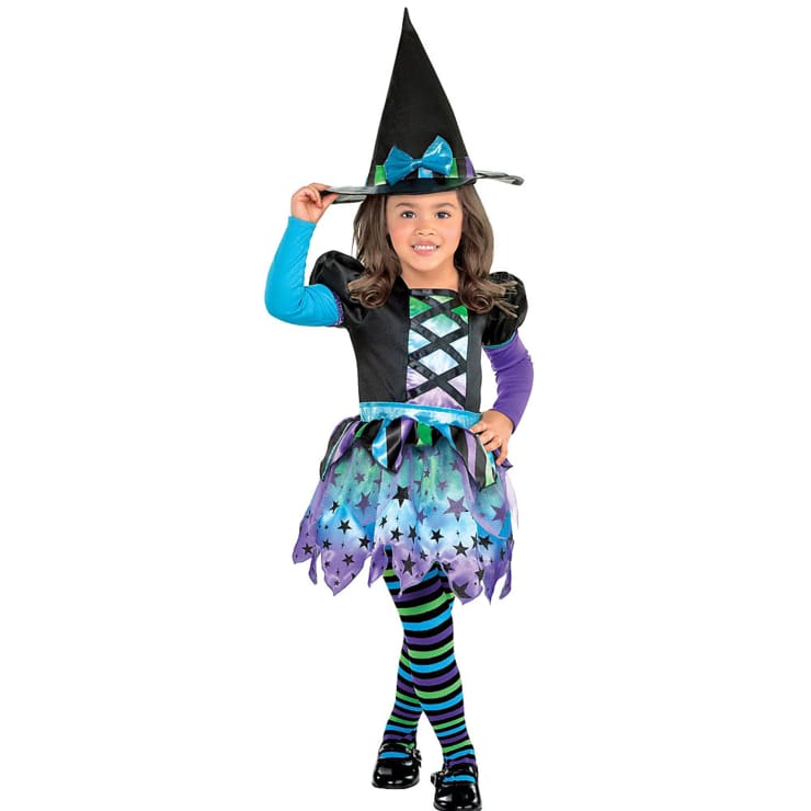 Girls Spell Caster Witch Costume | Party City