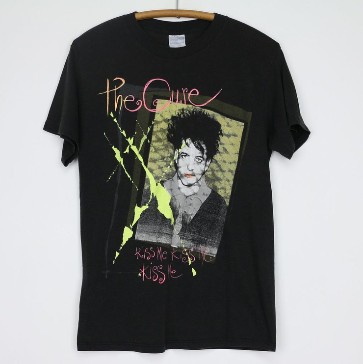 BrookeTee 1987 The Cure Kiss Me Kiss Me Kiss Me Shirt 8089
