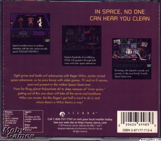 Space Quest 6: Roger Wilco in the Spinal Frontier