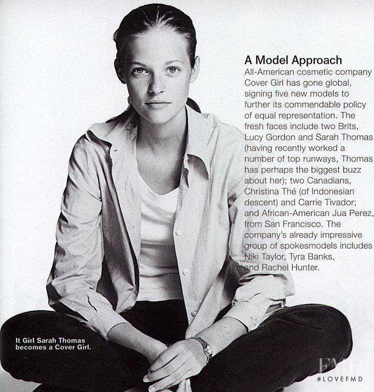 Sarah Thomas (model)